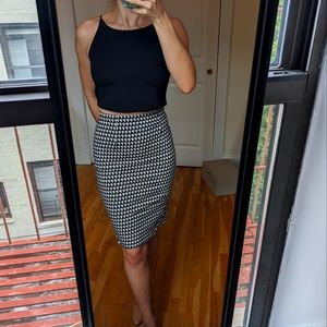 Banana Republic Pattern Pencil Skirt